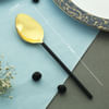 Gift Bold Black Spoons (Set of 4)