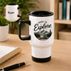 Born To Explore Personalized Travel Mug