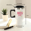 Buy Boss Babe Personalized Travel Mug For Her