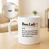 Boss Lady Personalized Coffee Mug