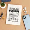 Boss Life Personalized Notebook