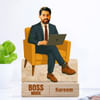 Boss Mode Personalized Caricature For Him Online