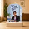 Boss No 1 Personalized Caricature Online