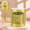 Boss Nutrition Facts Personalized Mug