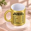 Buy Boss Nutrition Facts Personalized Mug