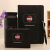 Bottle Diary & Wallet Corporate Gift Set - Customized with Logo & Message Online