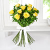 Gift Bouquet of 10 Yellow Roses