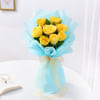 Gift Bouquet of 8 Yellow Roses