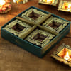 Buy Brass Puja Thali with Clay Diya Set