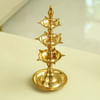 Buy Brass Three Layers Metal Diya