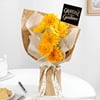 Gift Bright Gerberas Bouquet For Teacher's Day
