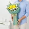 Shop Bright Yellow Lily Bouquet