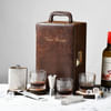 Brown Portable Personalized Bar Set In Case Online