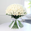 Gift Bunch of 100 White Roses