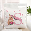 Gift Bunny Bloom Personalized Cushion