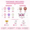 Buy Butterfly Theme DIY Party Balloons Set Pink & Purple - 100 pcs