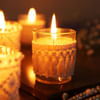 Shop Candles In Decorative Lace Glass (Set of 4)