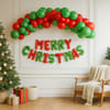 Captivating Christmas Celebration Balloon Decor Online
