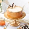 Shop Caramel Cake and Pink Floral Arrangement Combo