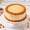 Caramel Crunch Butterscotch Cake