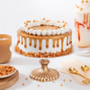 Gift Caramel Drip Crunch Cake