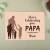 Gift Celebrating Dad Personalized Hamper