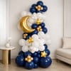 Celestial Crescent Moon Eid Balloon Decor Online