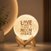 Celestial Love 3D Moon Lamp