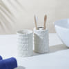 Gift Ceramic Bathroom Essentials - Set Of 4 - Assorted