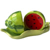 Buy Ceramic Salt Pepper Shaker With Tray - Watermelon - Assorted - Single Piece