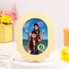 Shop Certified Bestie Personalized Yellow Scallop Photo Frame