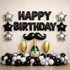 Champagne Balloon Birthday décor