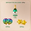 Buy Champagne Pop Birthday Party Balloon Decor Kit - 5 pcs