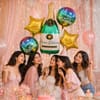 Shop Champagne Pop Birthday Party Balloon Decor Kit - 5 pcs