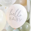 Shop Charming Baby Shower Latex Balloon Arrangement