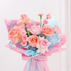 Shop Charming Blooms And Heart Cake Duo