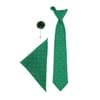 Gift Charming Green Polka Dot Tie Set