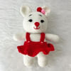 Gift Charming Handcrafted Crochet Teddy - Single Piece