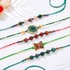 Charming Marble And Damru Rakhis - Set Of 5 Online