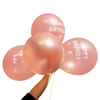 Charming Rose Gold Birthday Balloons Arrangement Online