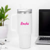 Shop Chatpati Aurat Personalized Matte White Tumbler