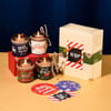 Cheerful And Scented Christmas Candles - Set Of 4 Online