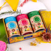 Cheerful Organic Holi Gulals - Set Of 3 Online