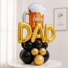Gift Cheers Dad Balloon Arrangement for Father's Day