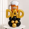 Cheers Dad Balloon Arrangement for Father's Day