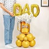 Cheers Dad Beer Balloon Bouquet