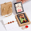 Cherished Moments Personalized Rakhi Combo Online