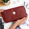Cherry Red Womens Vegan Leather Wallet Online