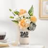 Chilled Cheers Floral Arrangement For Dad Online