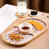Chip And Dip Platter - Oval - Iris - Single Piece Online